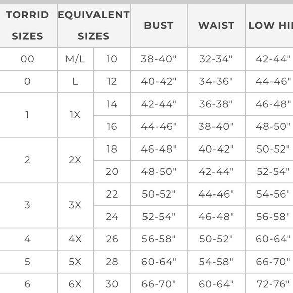 Sizes 00 & 0 torrid Geometric Top - Picture 6 of 6